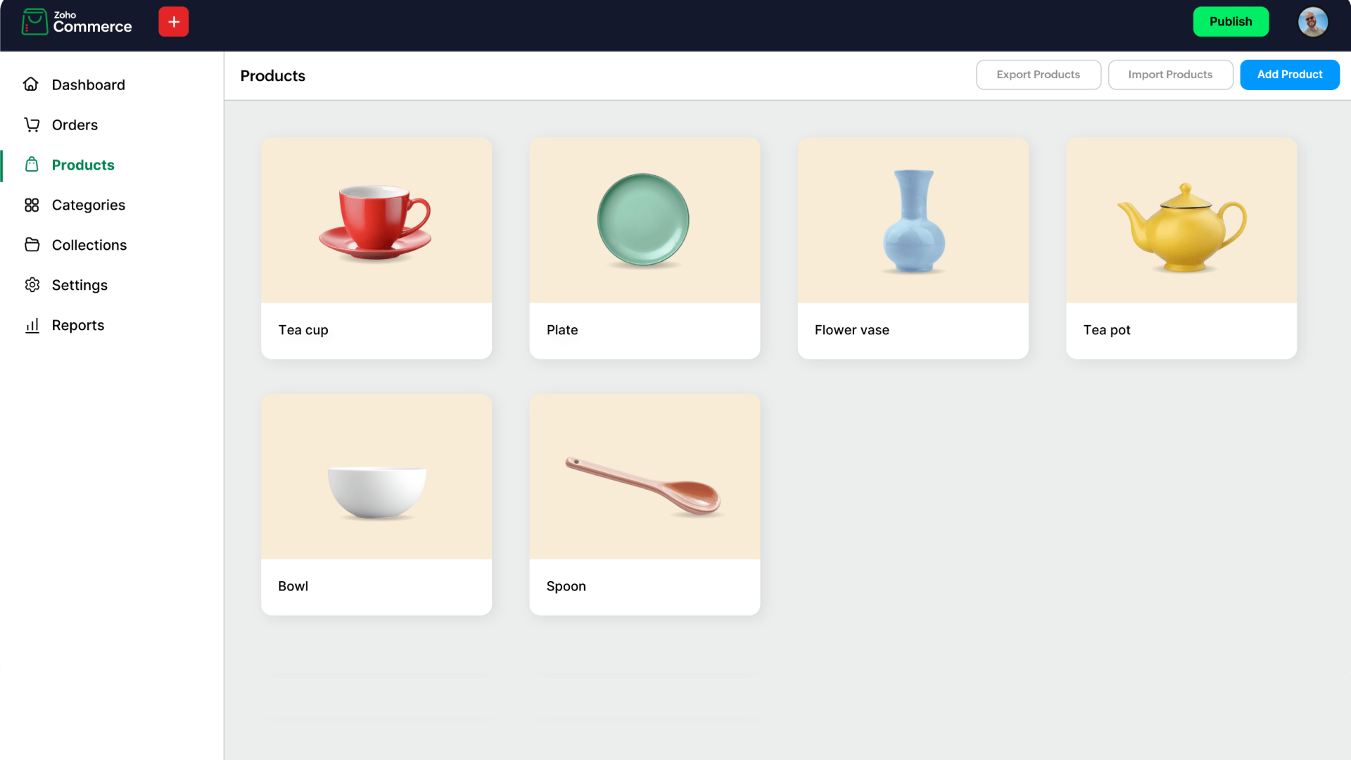 Zoho Commerce
